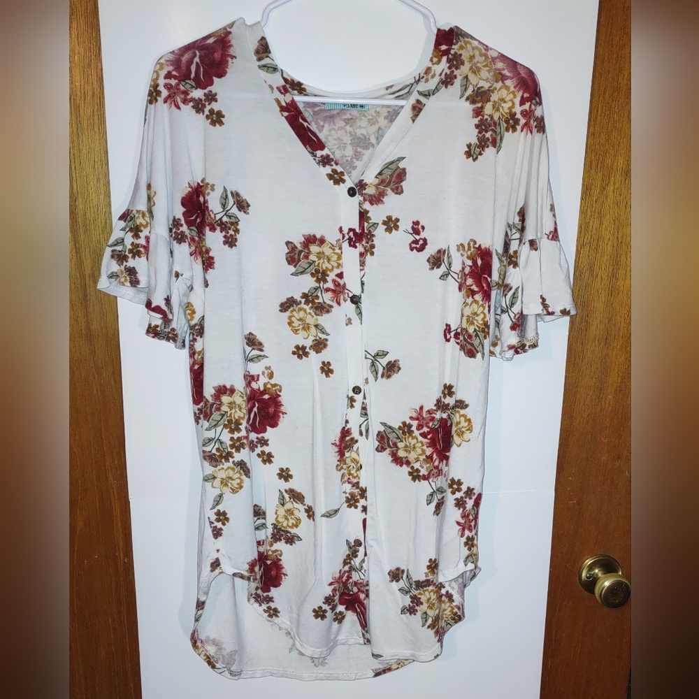 P.S. Kate Elegant Floral Blouse 💐